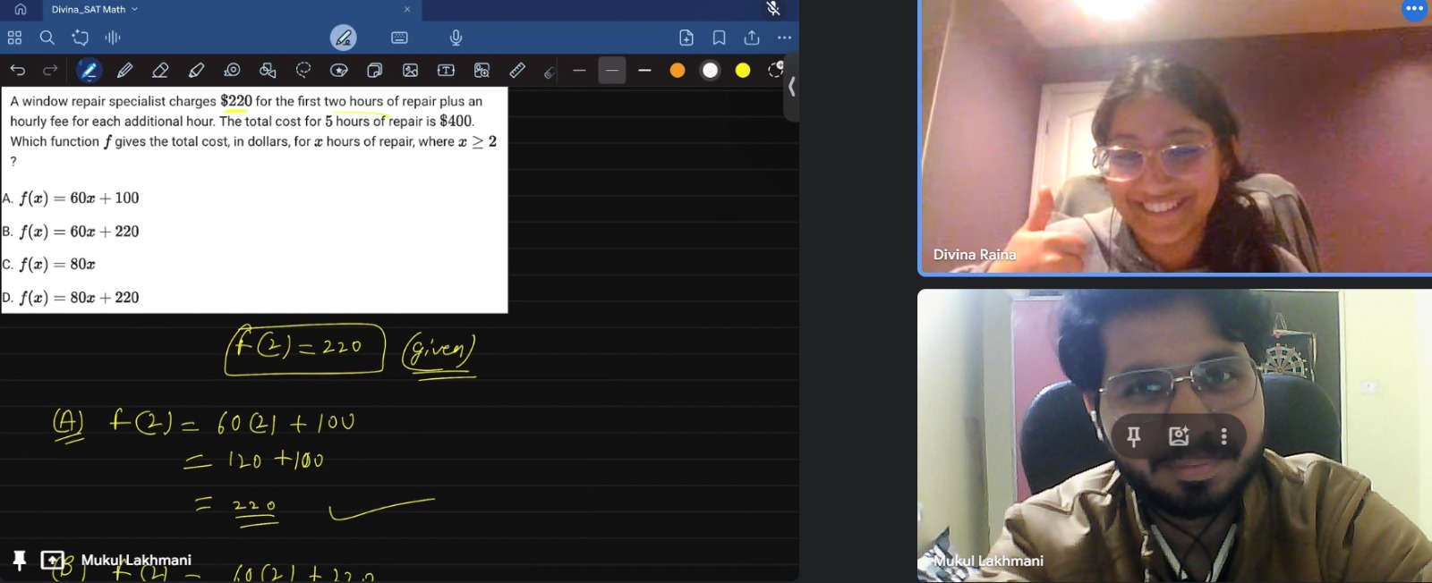 Structured exam practice